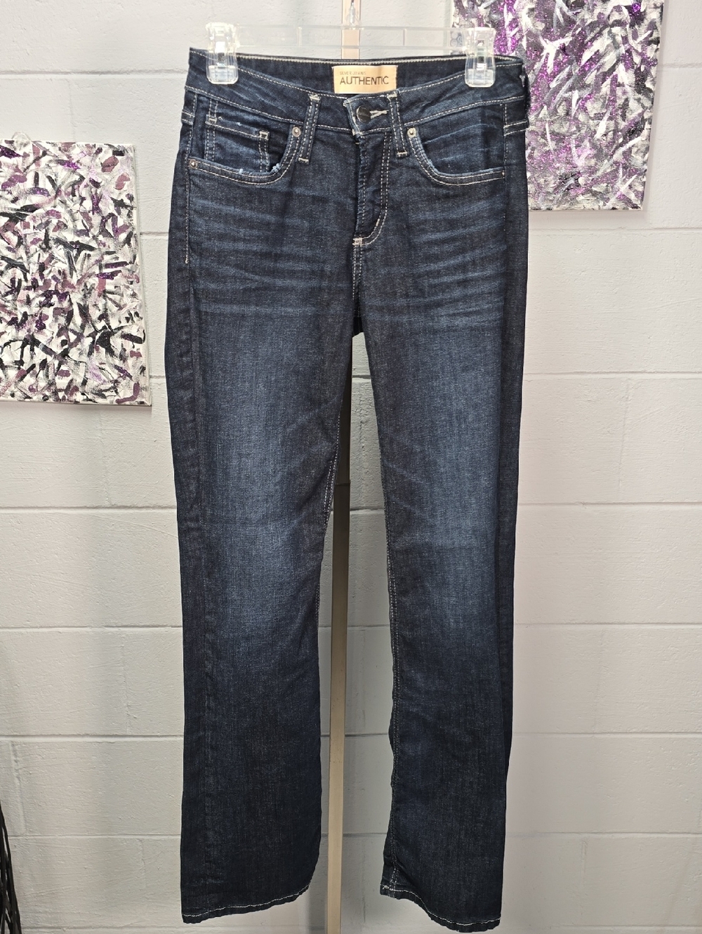 Silver Jeans Dark Blue Flare Jeans